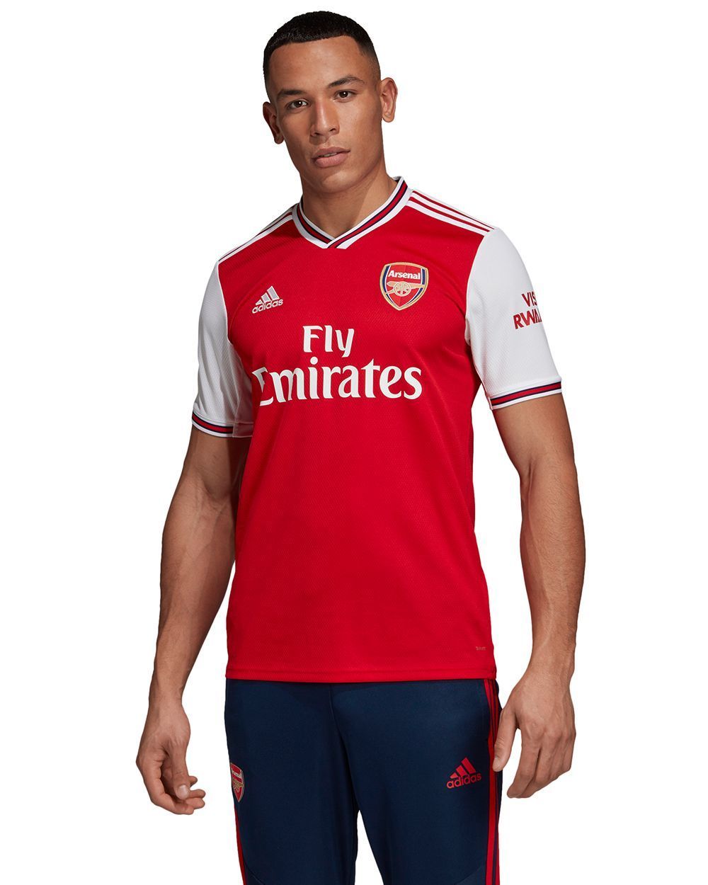 Adidas Soccer Arsenal Home Men Red & White Jersey T-shirt - S ...