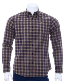 Austin Reed Men Dark Blue Checked Shirt S Buy Clothing Online Best Price And Offers Ksa Hnak Com