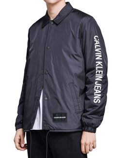 calvin klein jeans coach jacket