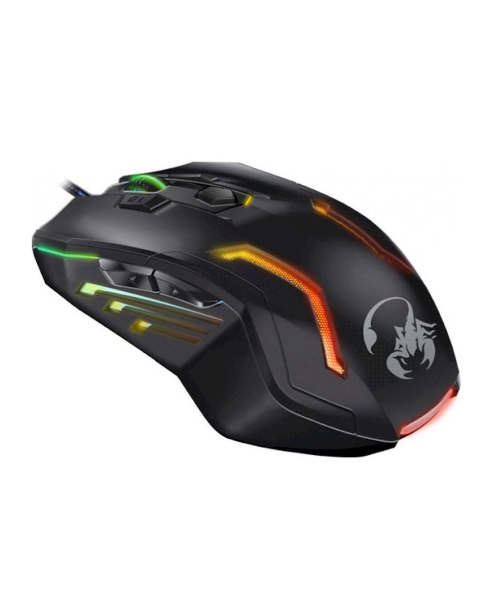 mouse genius scorpion spear pro gaming usb black