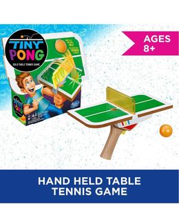 Tiny Pong Solo Table Tennis Kids Electronic Handheld Game 