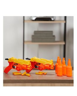 hasbro nerf alpha strike cobra rc 6 dual target set e7565