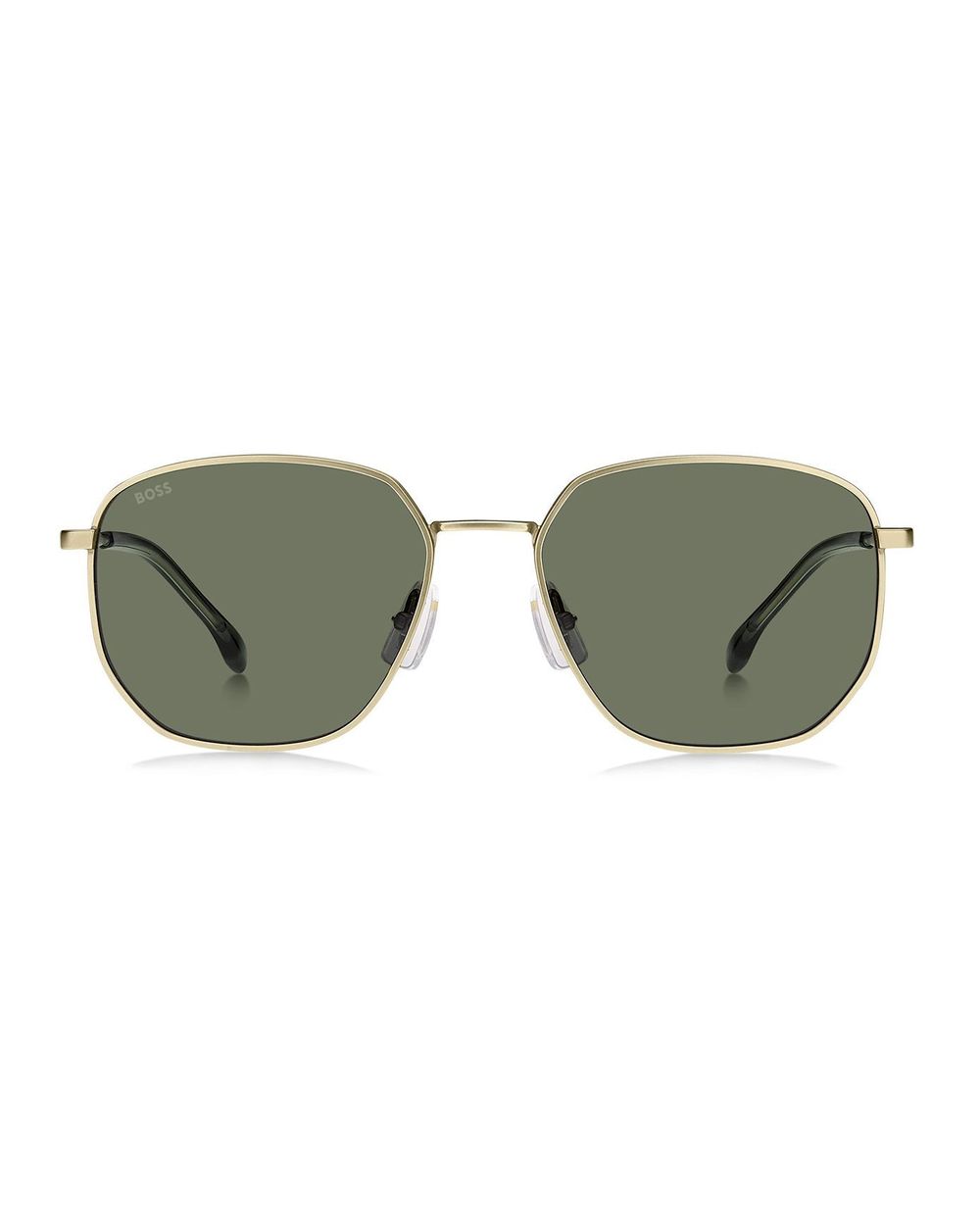 Hugo Boss Green Polarized Square Sunglasses for Men 1413/S (AOZ/QT ...