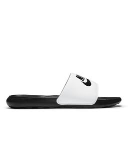 black nike men slides