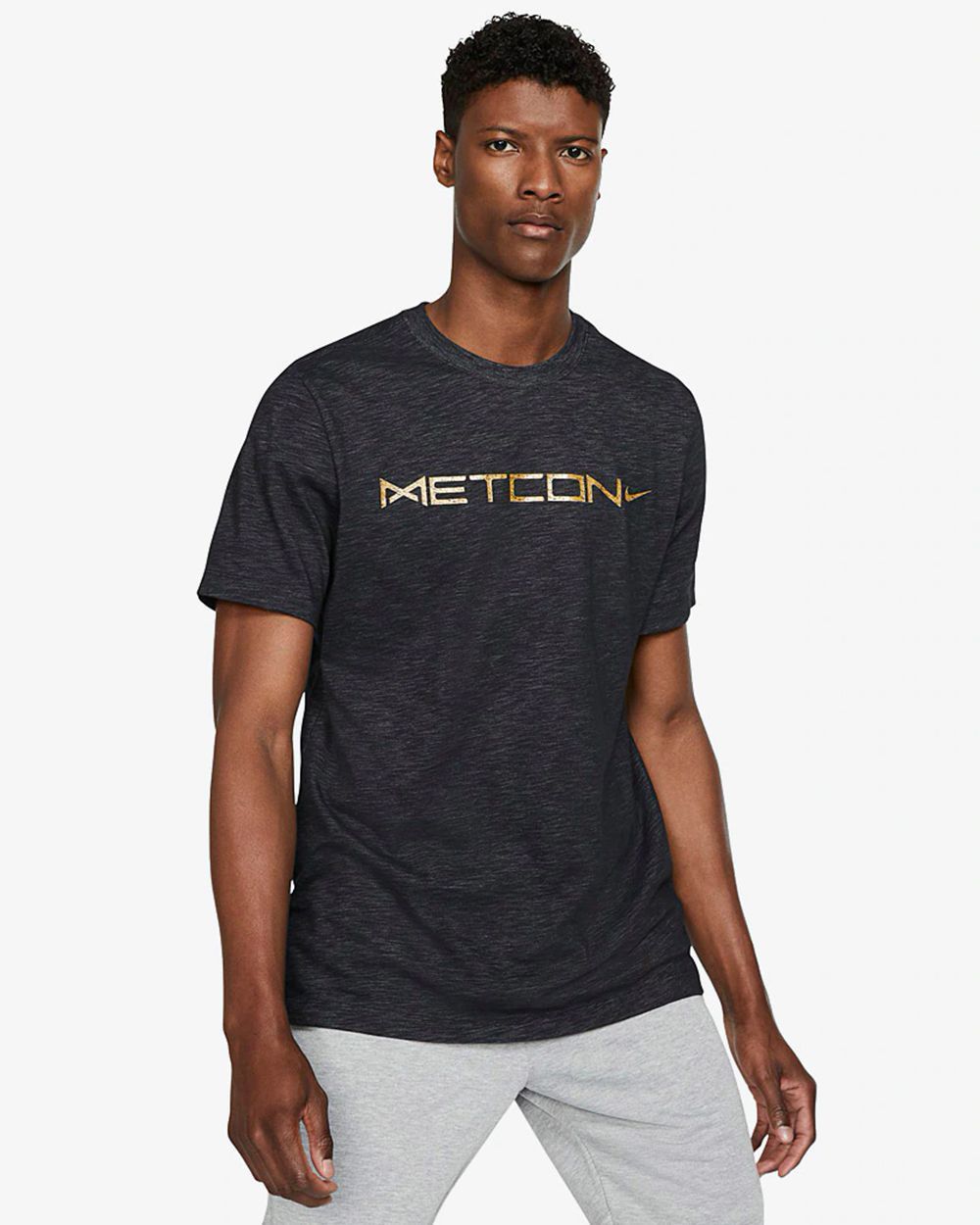 Nike Metcon Men Black Printed T-shirt 