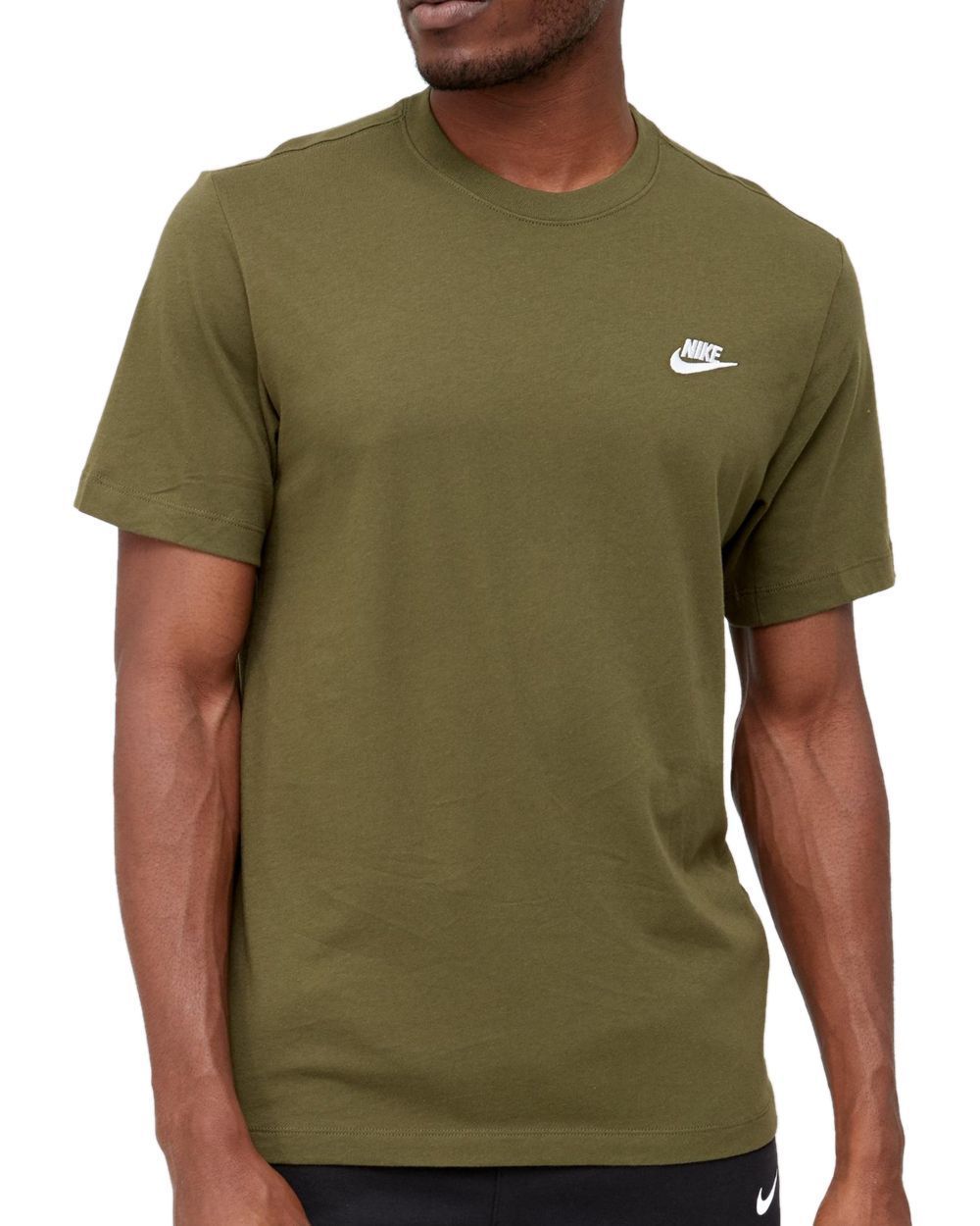 nike sportswear club tee green