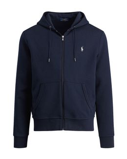 navy blue polo pullover