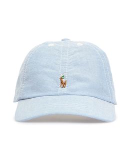 ralph lauren light blue cap