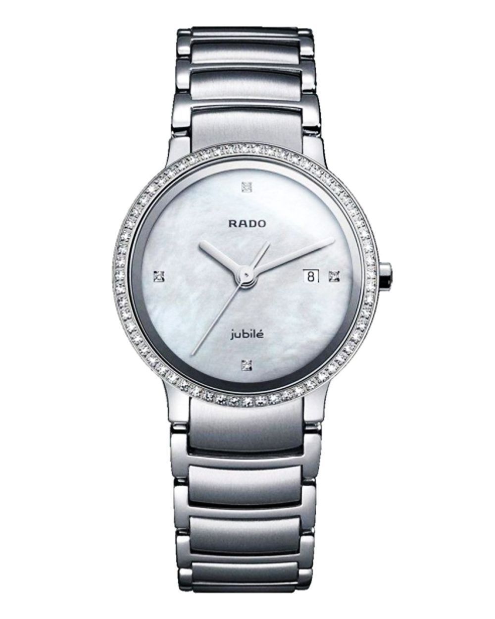 rado mother of pearl watch