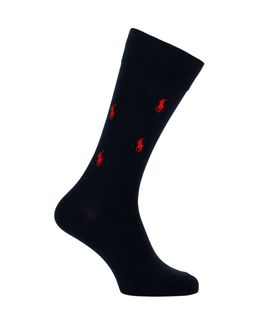 navy blue polo socks