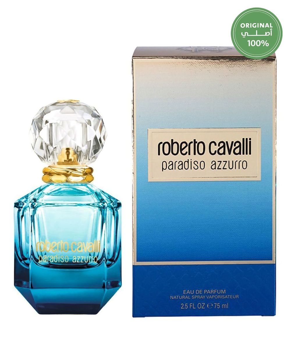 Maar Score gijzelaar Roberto Cavalli Paradiso Azzurro Women Perfume EDP 75 ml | Buy Women  Perfumes online | Best price and offers | KSA | HNAK.com