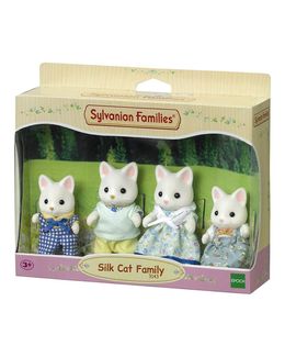 calico critters silk cat family