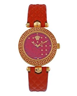 versace red watch