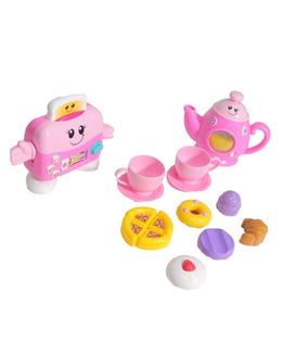 big steps toast n fun tea set